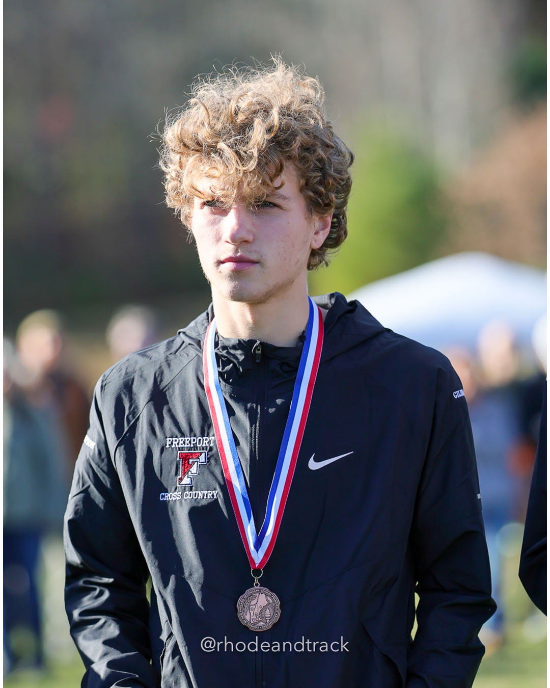Alex Gilbert, Freeport High School, P14, 16:50.31 - New England Cross Country Championships - Thetford Vt - November 8, 2025 – 2025 New Eng…